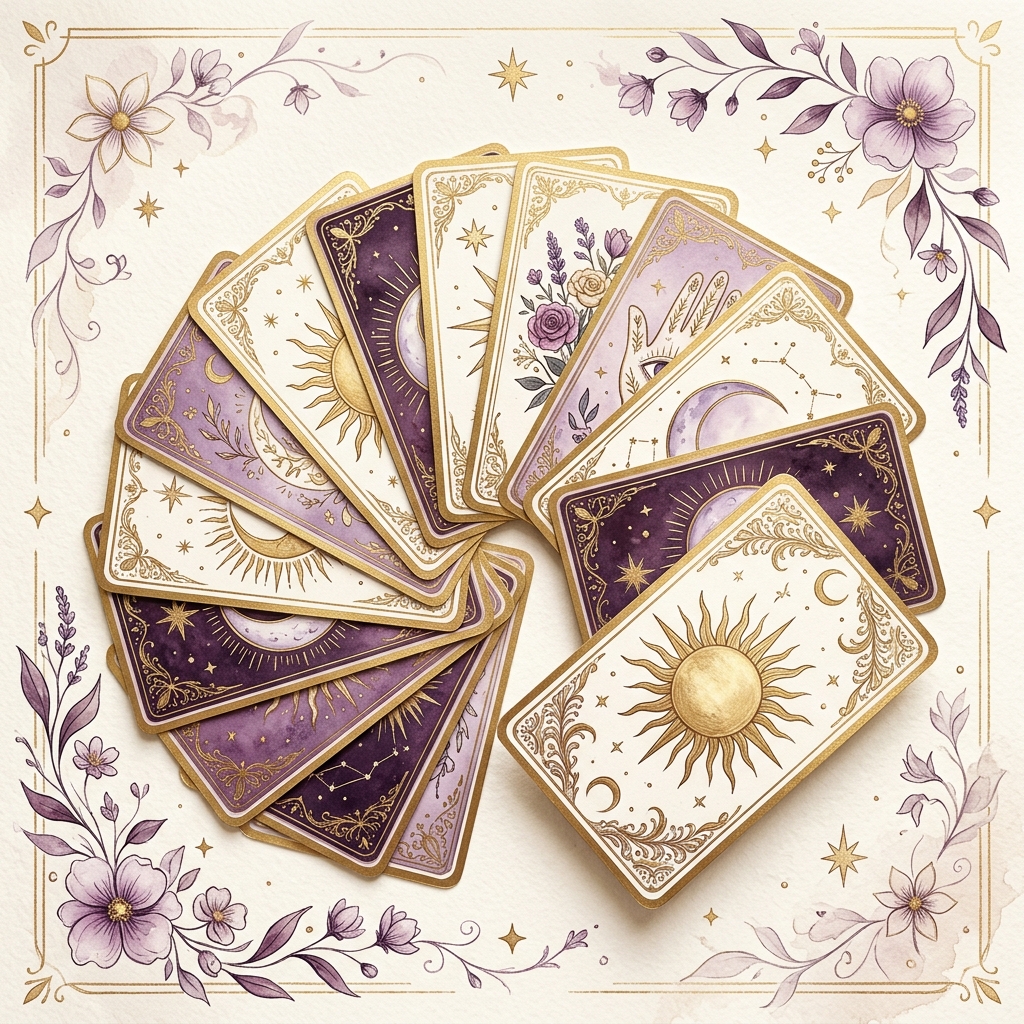 Couverture — 50 Illustrations Cartomancie