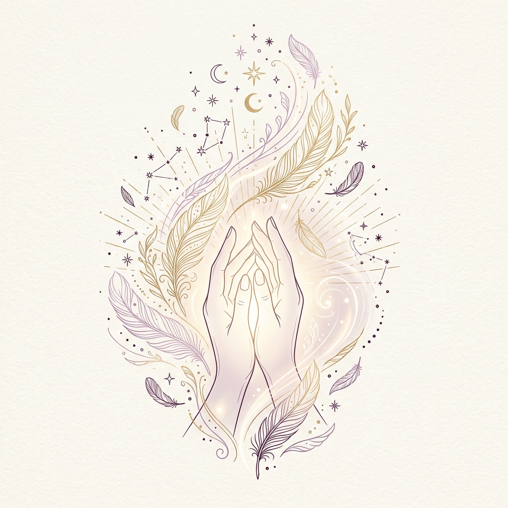Couverture — 50 Illustrations Médiumnité