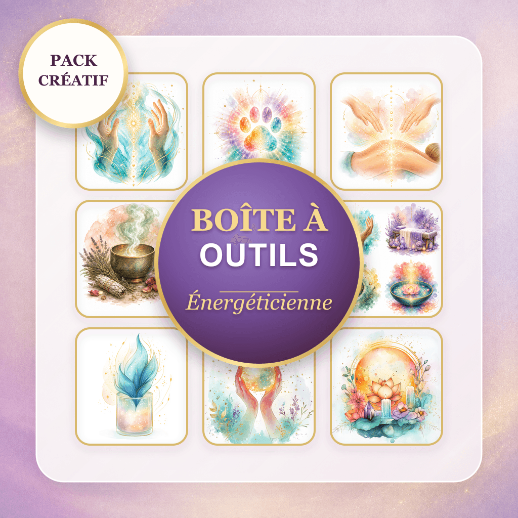 Exemples d'illustrations du pack Pack Boîte à outils Énergéticienne